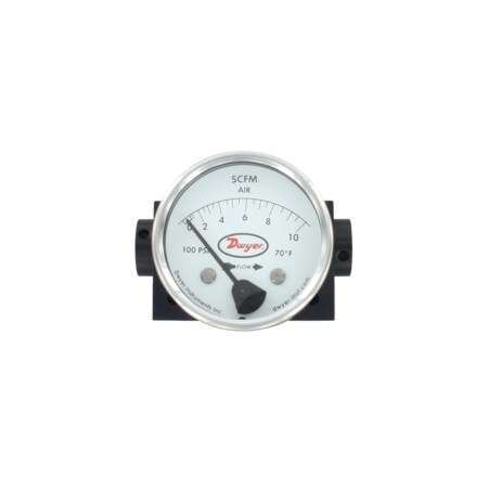 Dwyer Instruments Range 3.0-30 SCFM, 1/2" npt connection DTFA-2A-30A